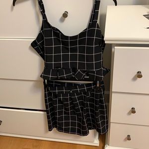 Romwe two piece romper